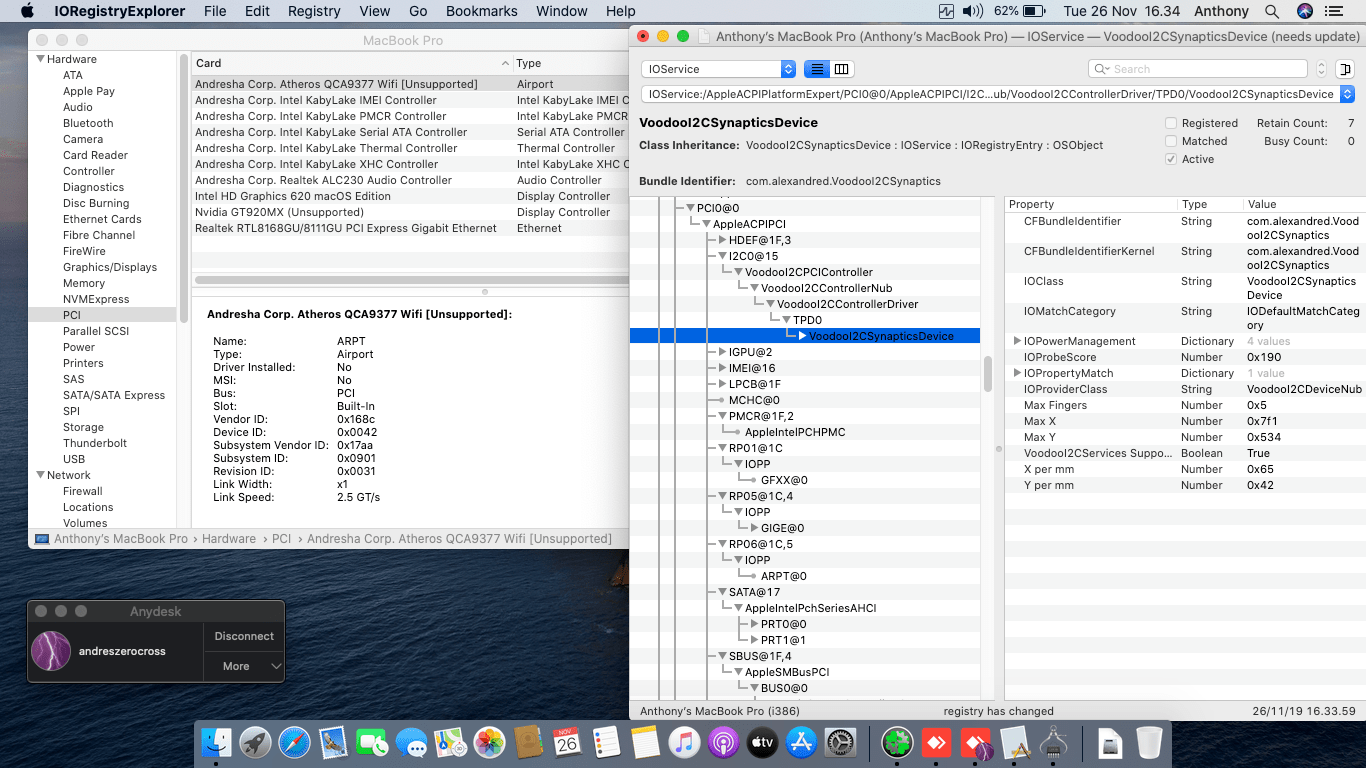 Lenovo Ideapad 320 14IKB [KabyLake   Intel HD 620 + I2C] 9